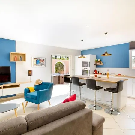 别墅 Caloussu-calme-moderne-clim 罗克布伦河畔阿尔让