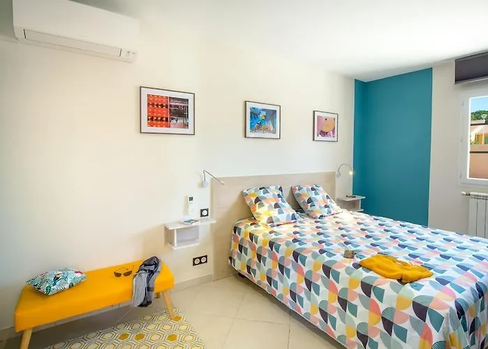 Caloussu-calme-moderne-clim Villa *